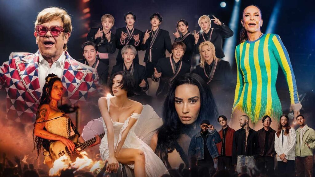 Rock in Rio 2026 reúne estrelas como Elton John, Stray Kids, Halsey e Ivete Sangalo